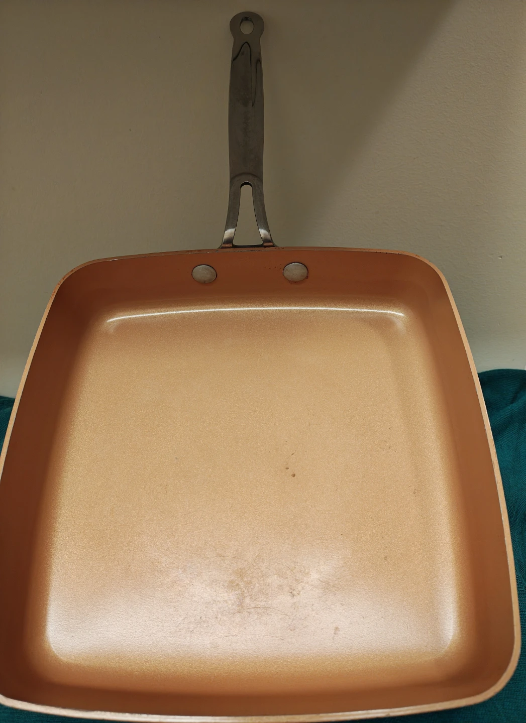 ⚡Flash Sale! 50% OFF - Red Copper Square Pan - photo 4