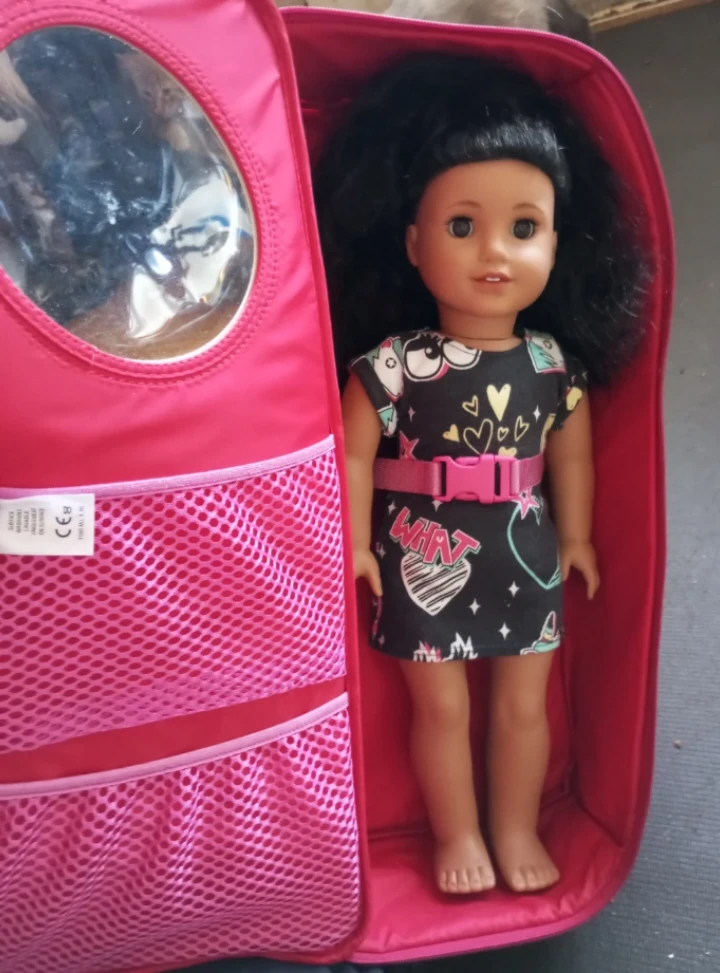 American Girl Doll with Carrying Case