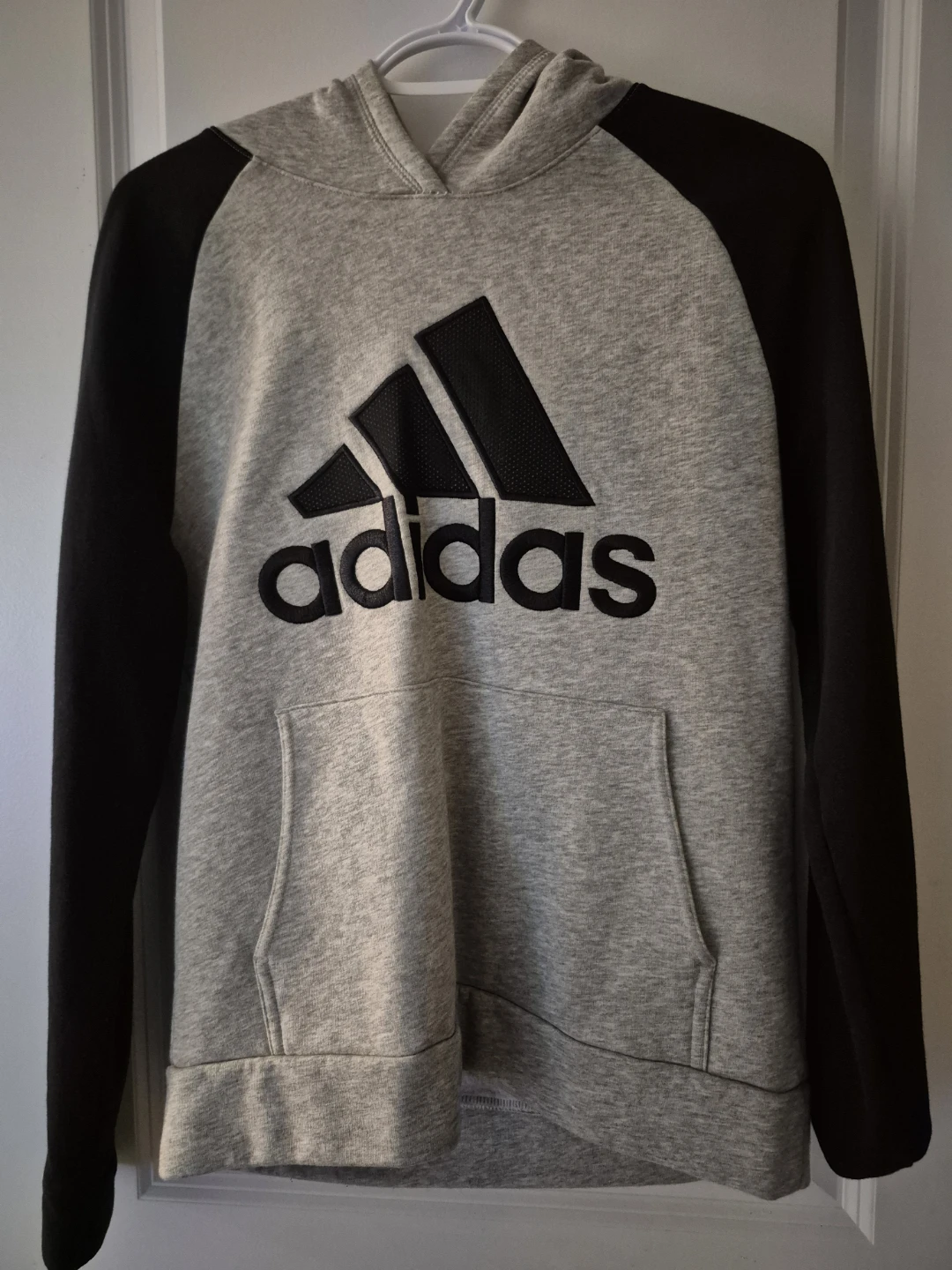Adidas grey and black hoodie - photo 3