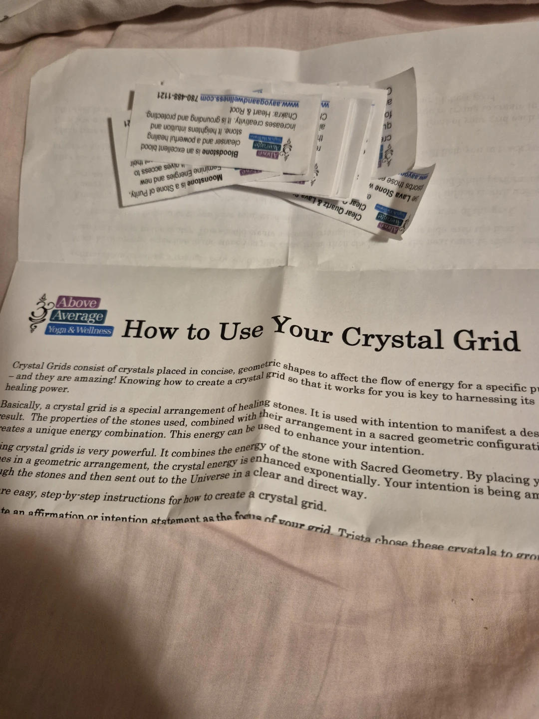 Crystals, crystal book and pendulum - photo 2