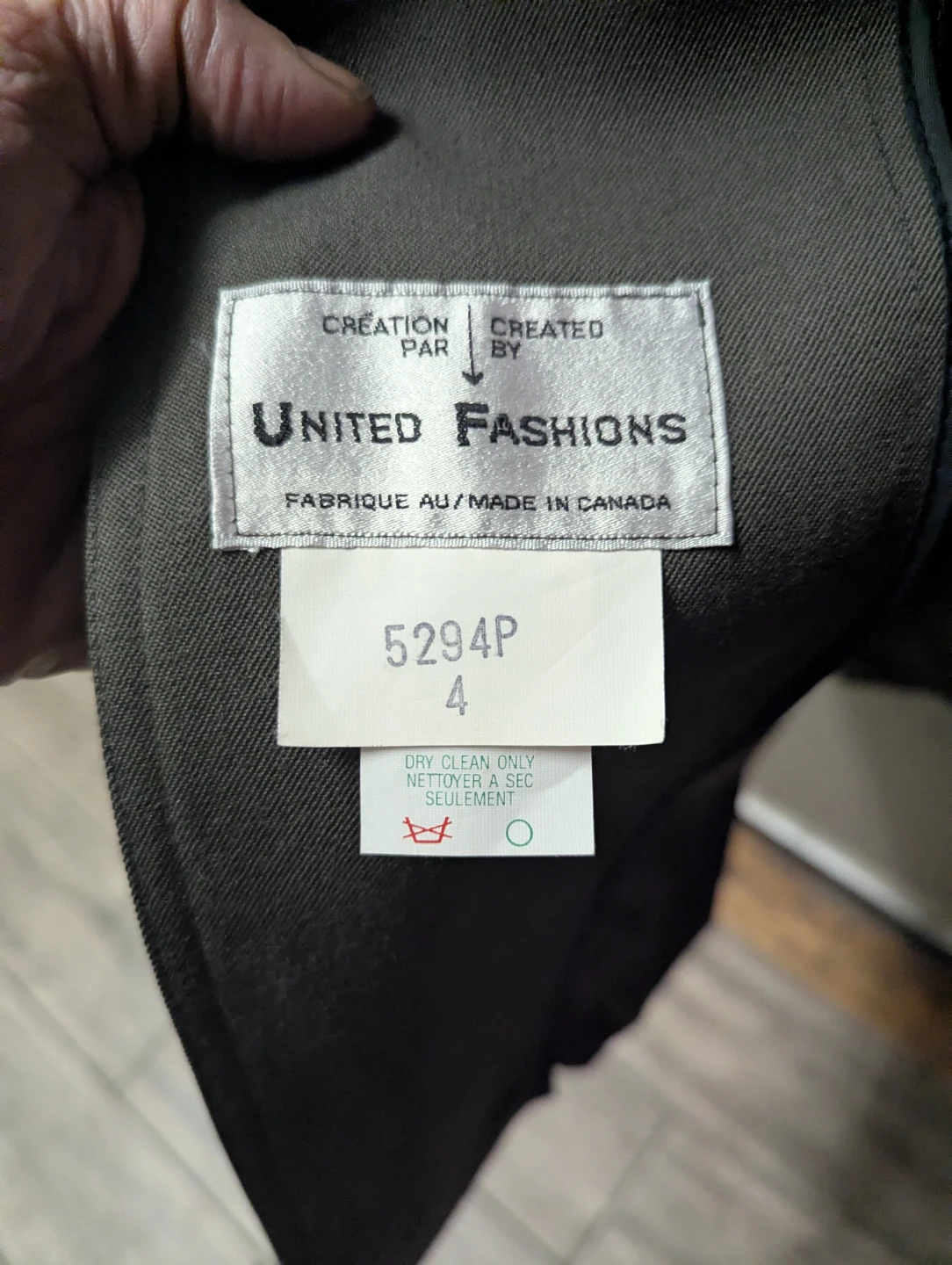 United Fashions Trench Coat Green Size 4 - photo 5