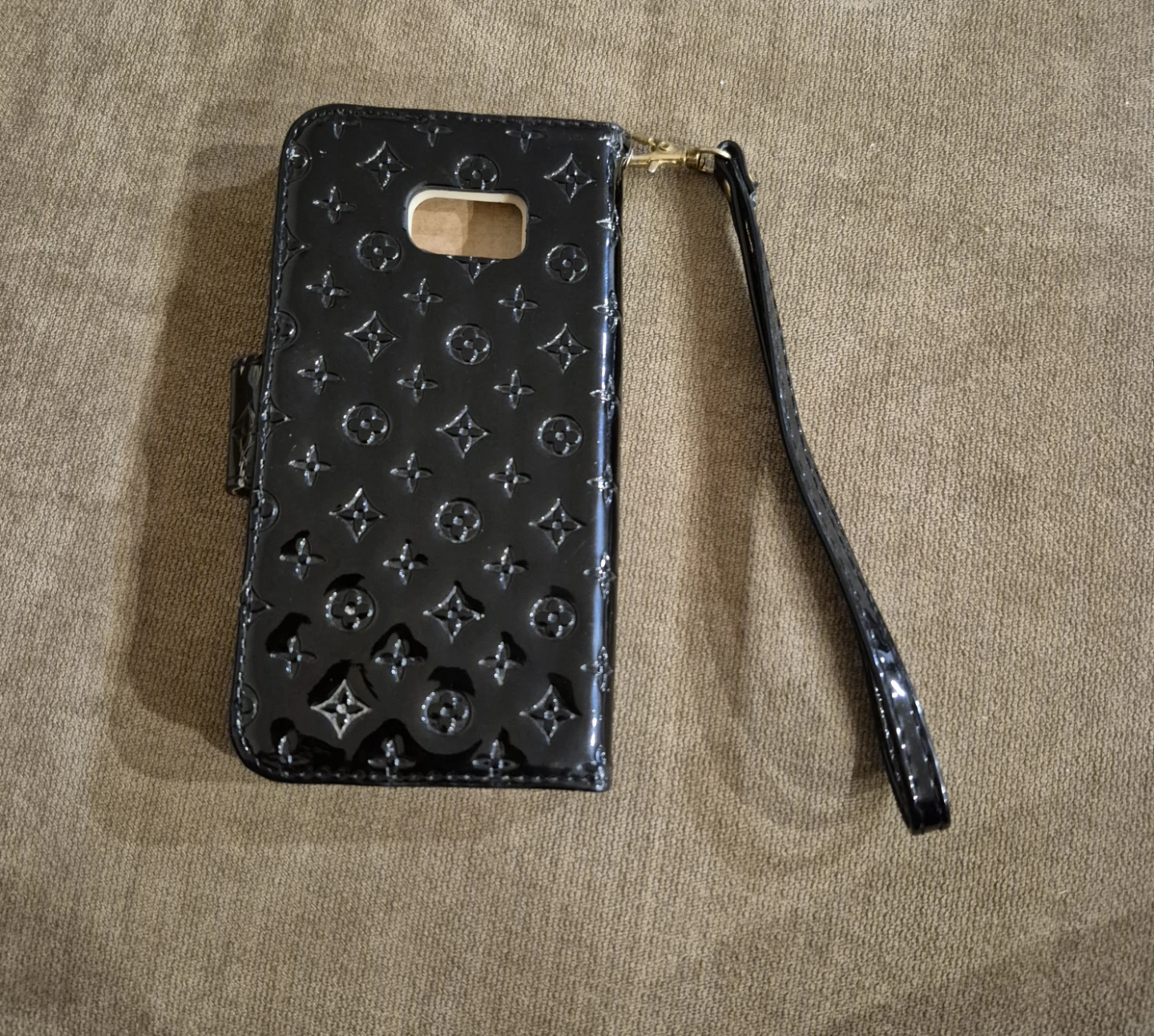 Black Wallet Phone Case for Samsung S7 Edge (Skokie) - photo 3