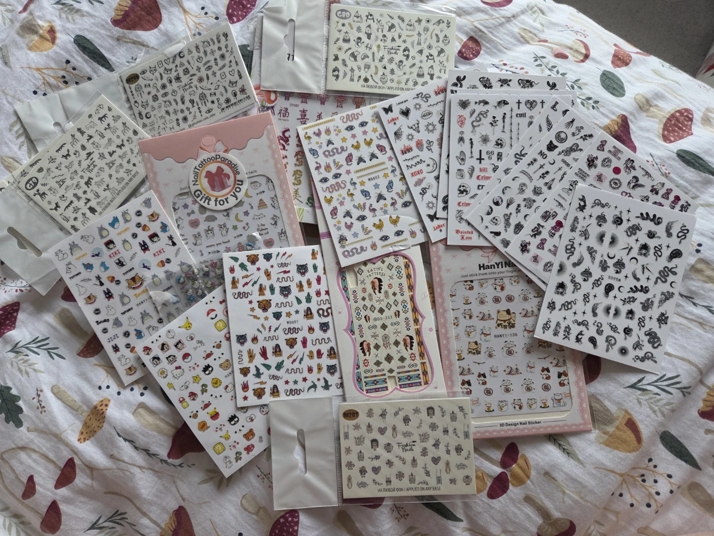 Assorted Nail Art Stickers Collection - photo 4