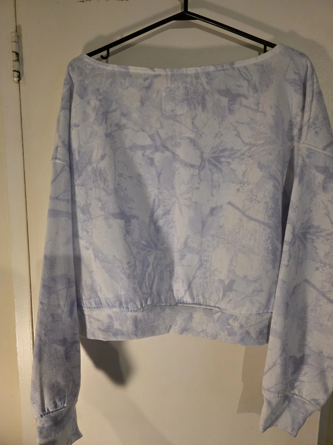 Bluenotes Blue and White Patterned Sweatshirt - photo 2