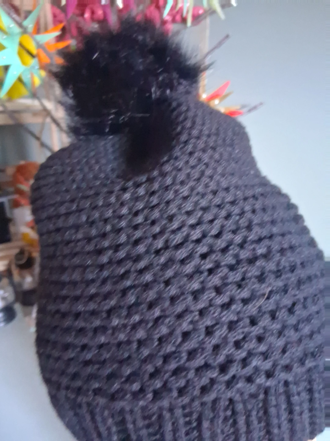 Bula Black Pom Pom Beanie - photo 3