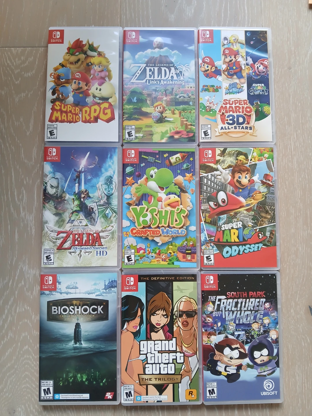 Nintendo Switch Game Collection