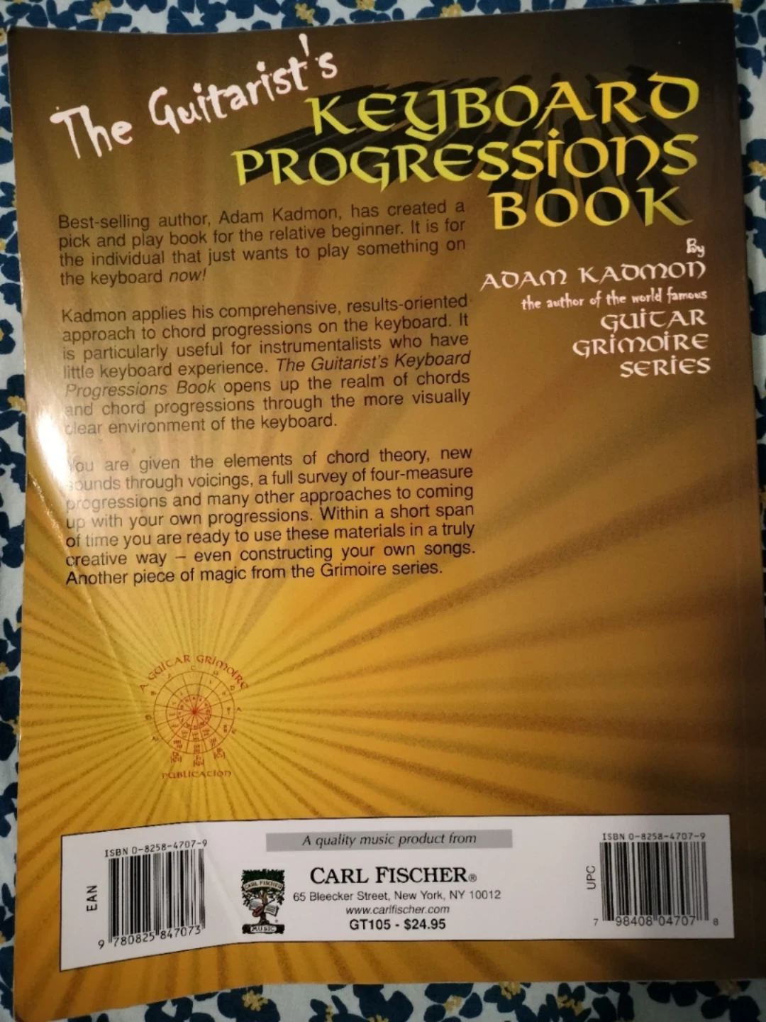 The Guitarist's Keyboard Progressions Book by Adam Kadmon - photo 2