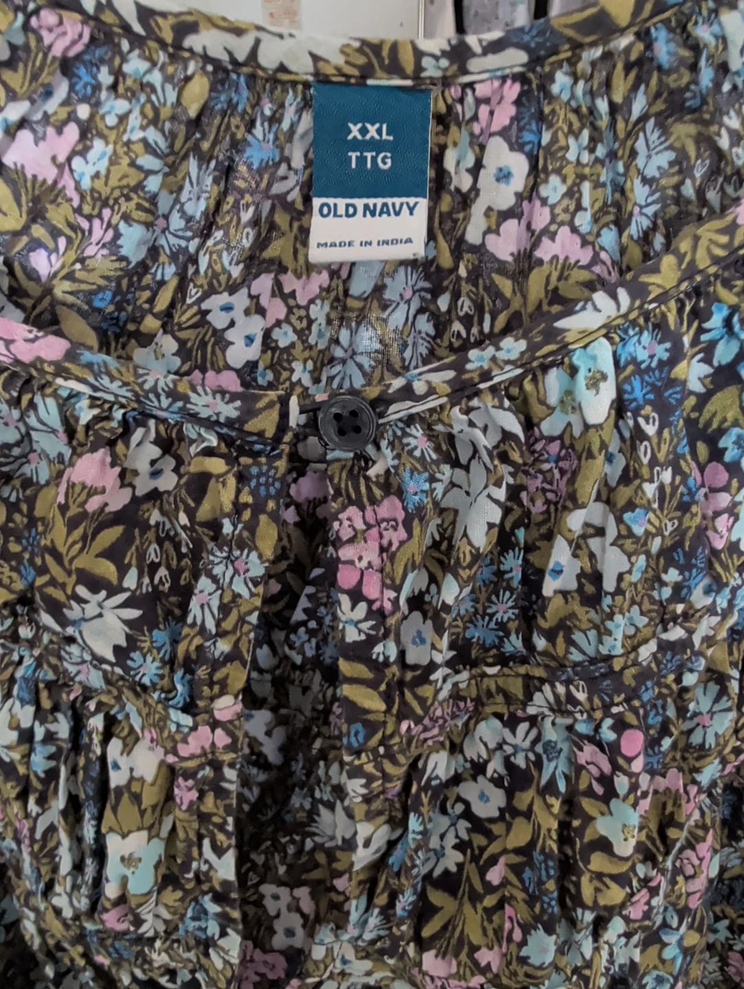 Old Navy Floral Blouse XXL - photo 2