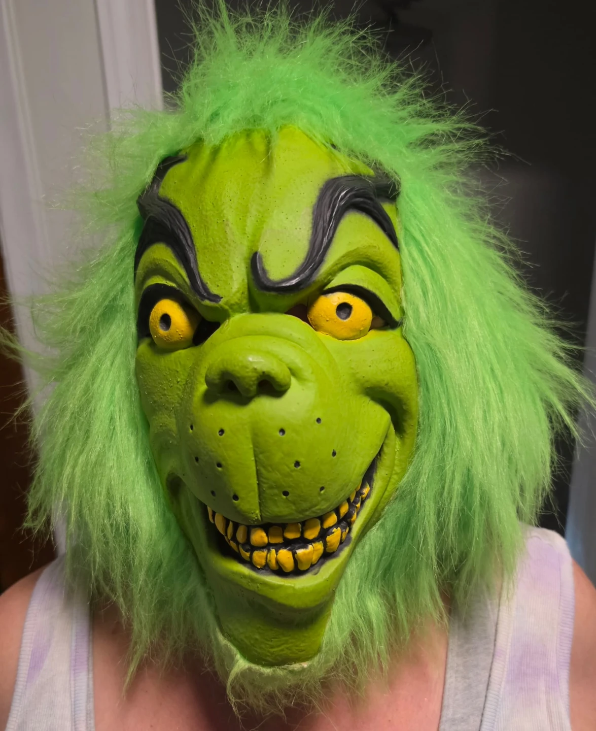Grinch Halloween Mask