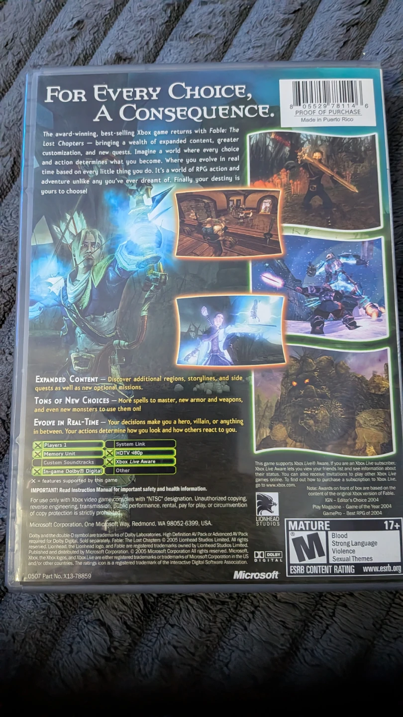 Fable: The Lost Chapters for Xbox - photo 3