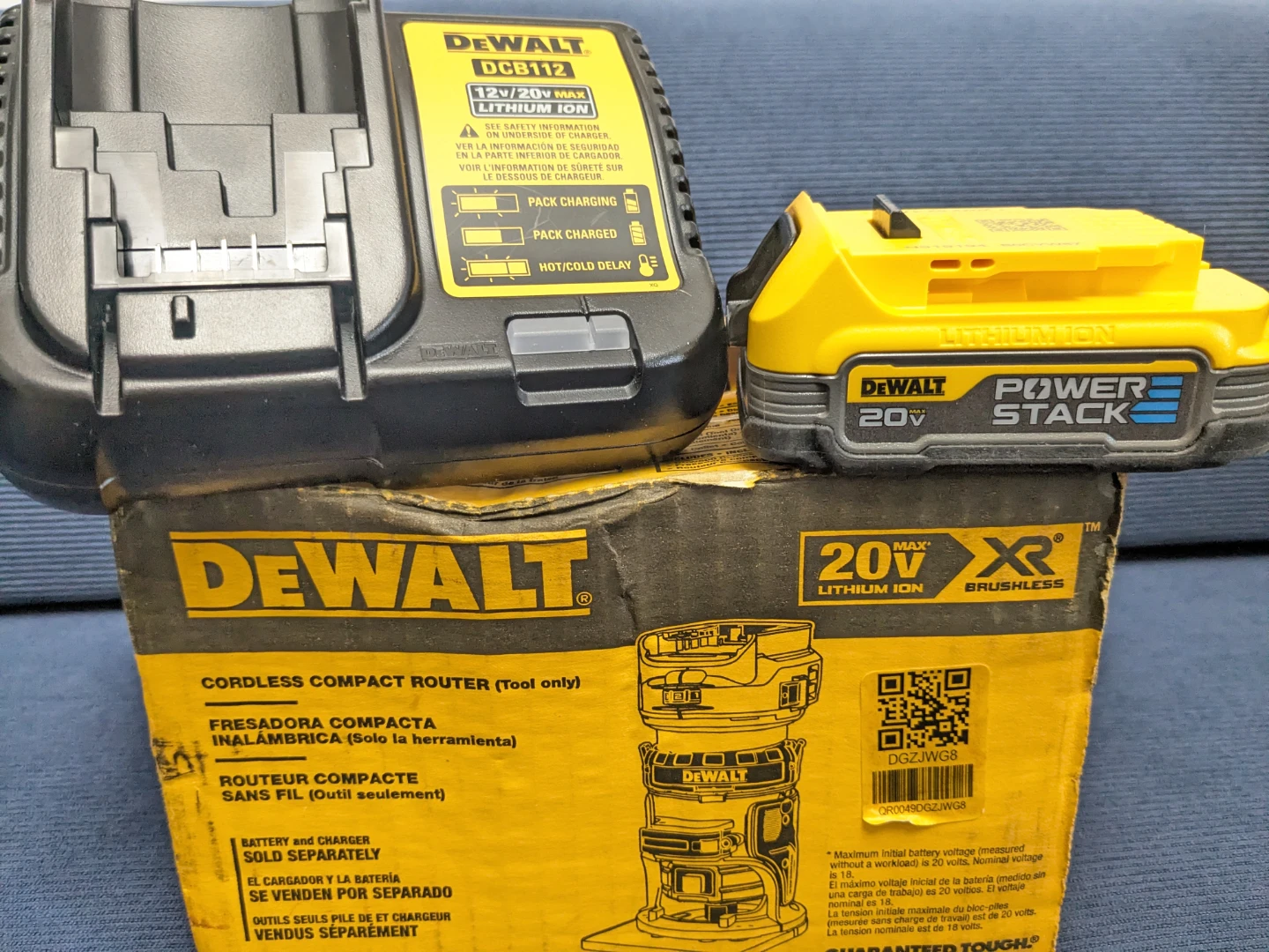 20V Max DeWalt XR Compact Router Combo Kit