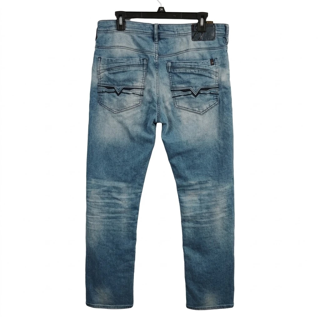 Buffalo David Bitton Men's Light Wash Jeans (34x32) - photo 2