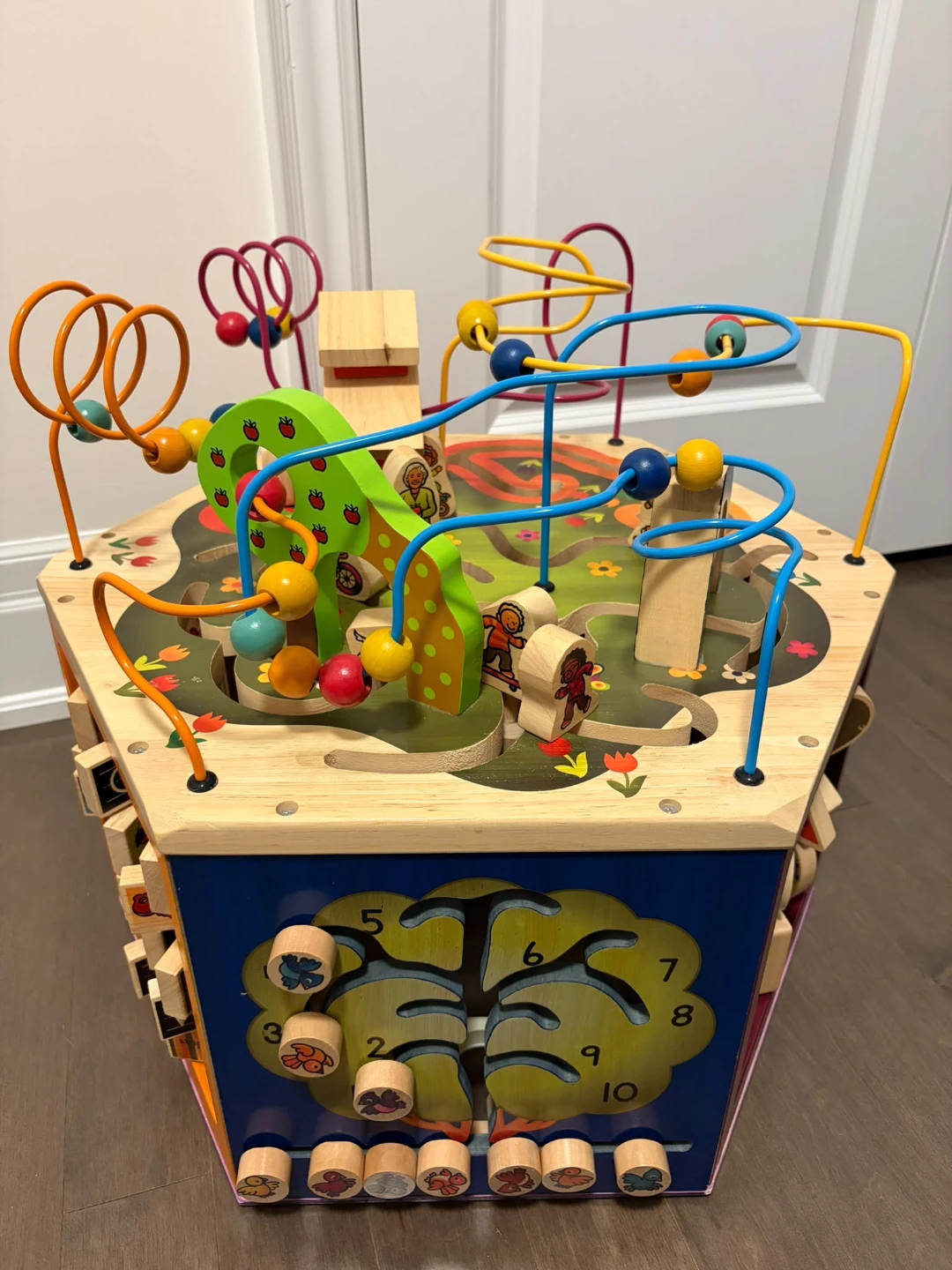 B. toys Youniversity Wooden Activity Cube - photo 2
