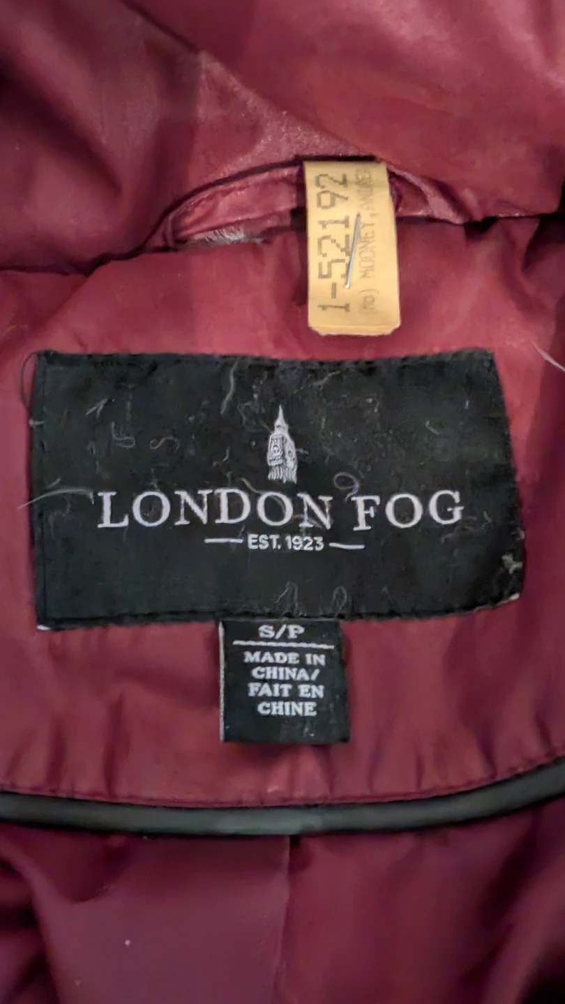 London Fog Women's Size Small Down Filled Jacket