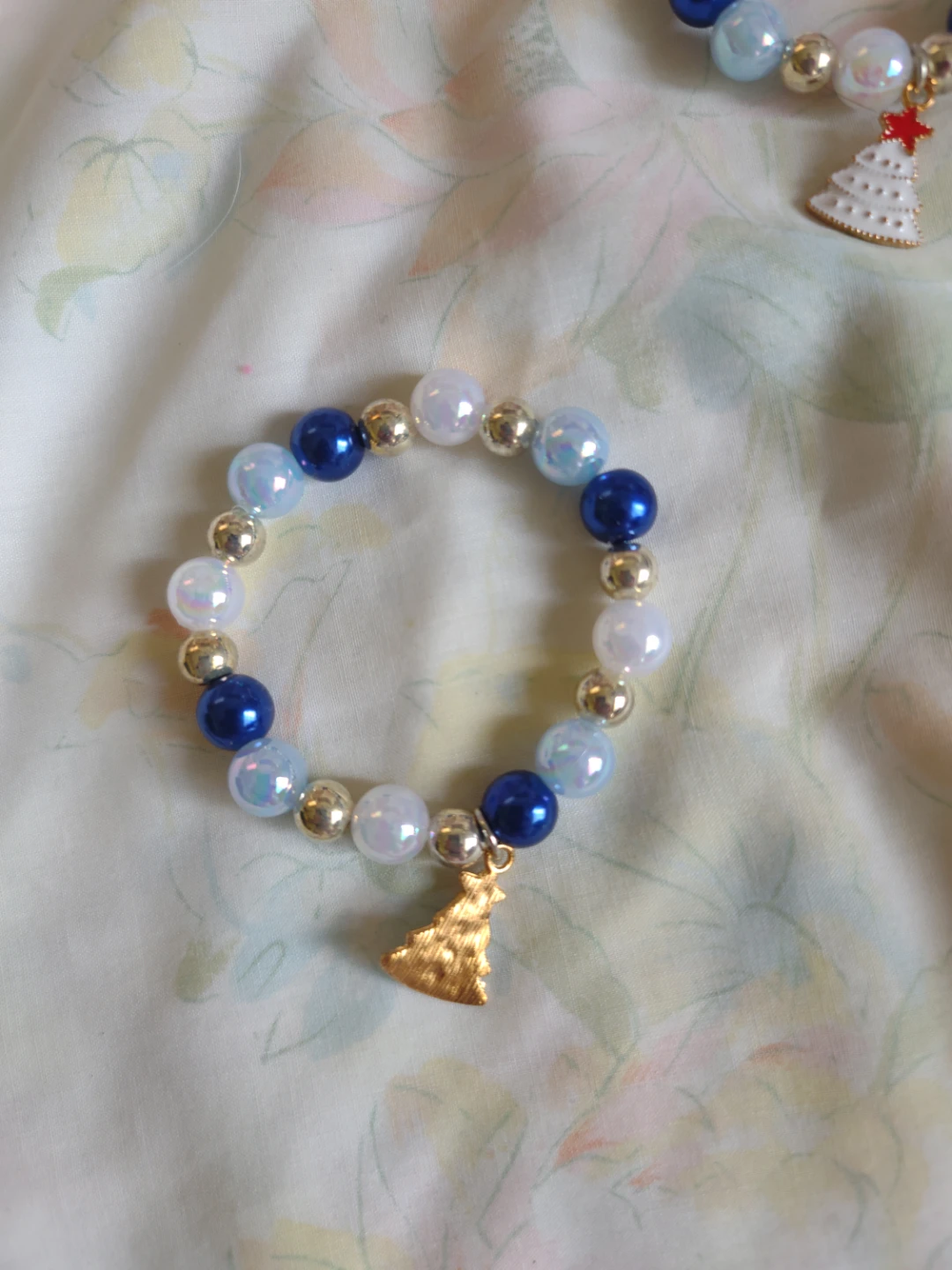Christmas charm beaded bracelets - photo 2