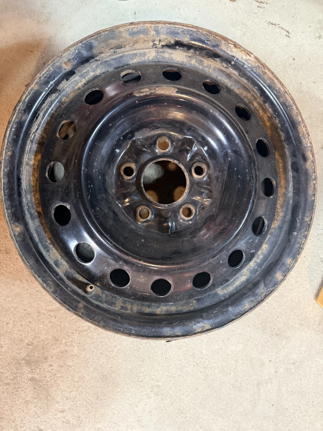 4 Steel Rims/Wheels (5x114.3/ 5x4.5 inches) Bolt Pattern