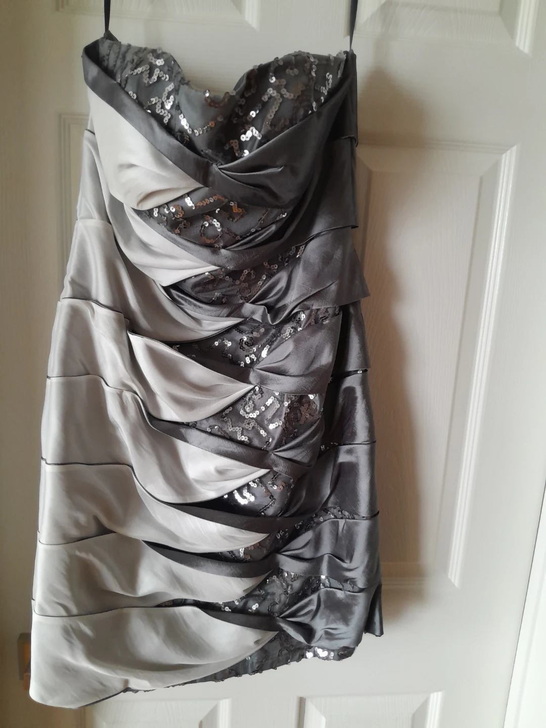 Rianna Couture Strapless Dress Size 10 - photo 2