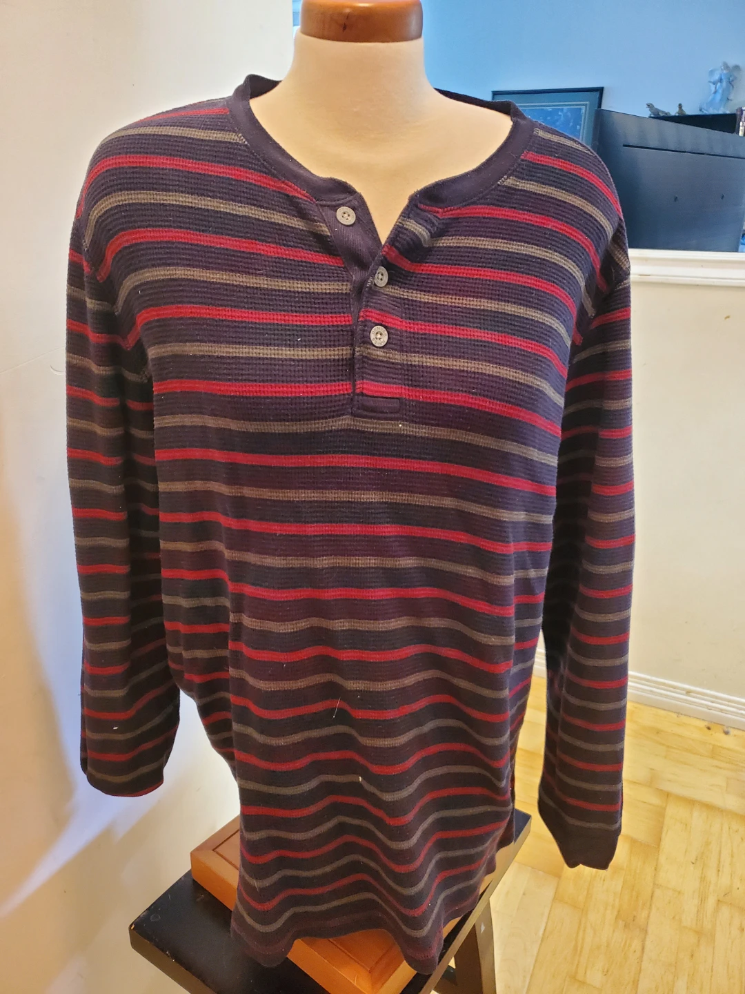 Denver Hayes Striped Henley - photo 2