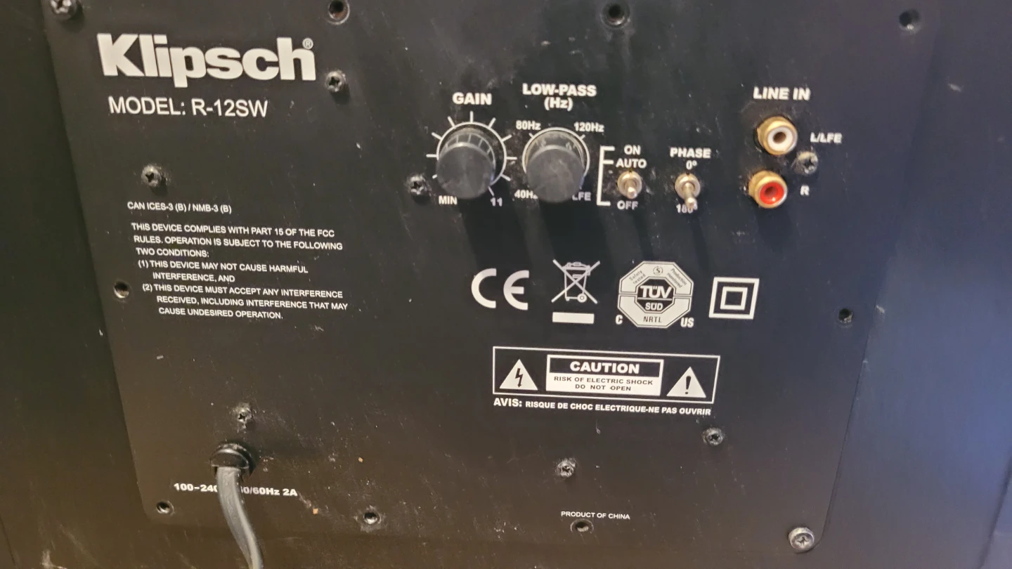 Powered Sub woofer. - photo 2