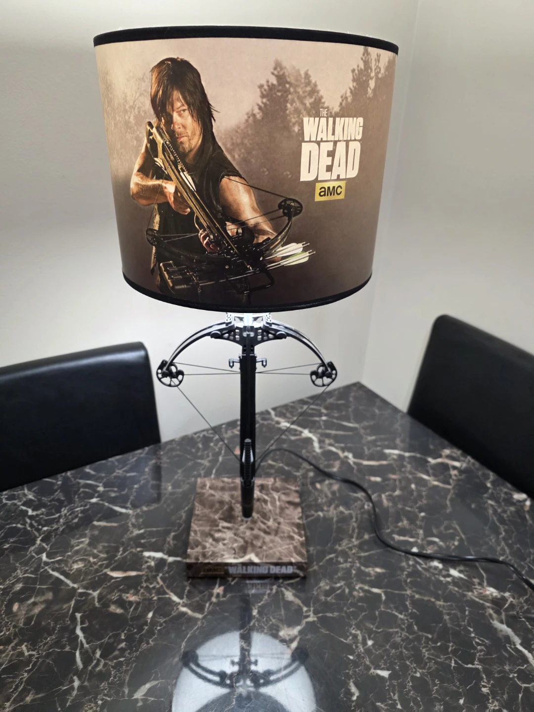 The Walking Dead Daryl Dixon Lamp 24"