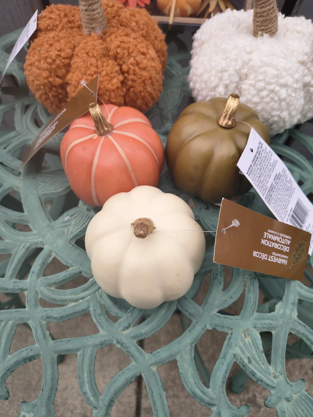 NEW Harvest Décor Pumpkin Set - photo 3