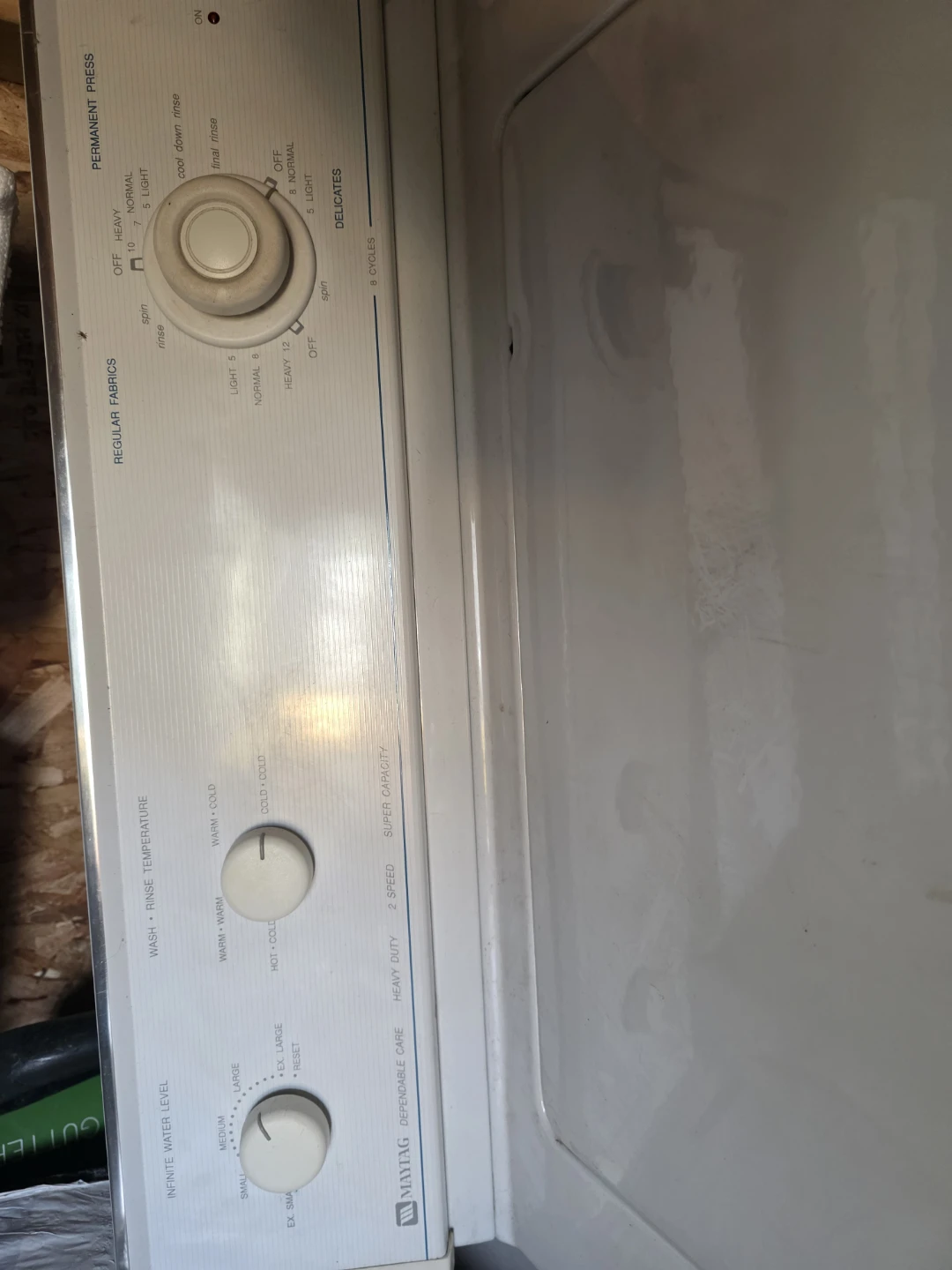 Maytag Dependable Care Washer