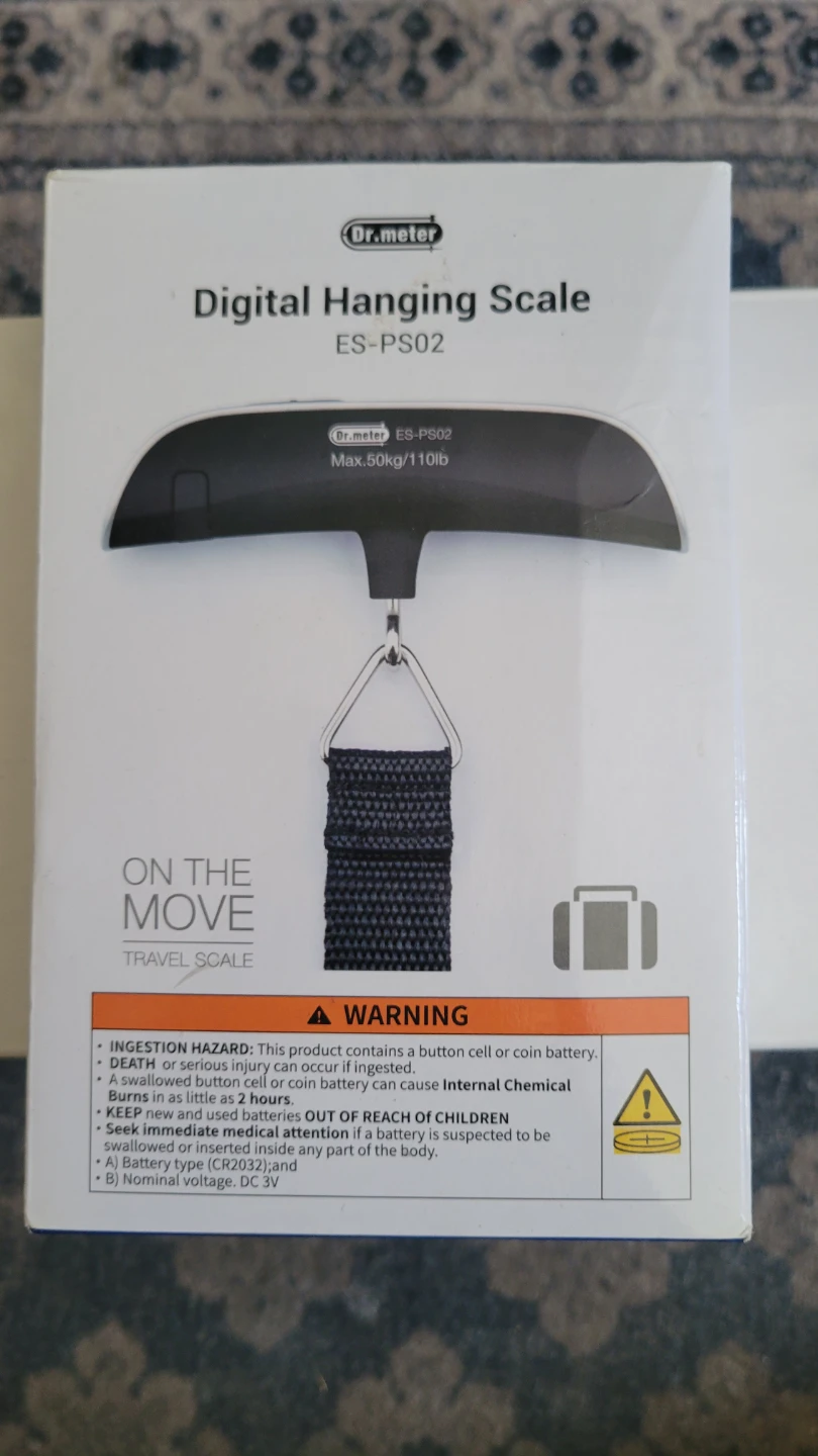 Dr.meter Digital Hanging Scale ES-PS02