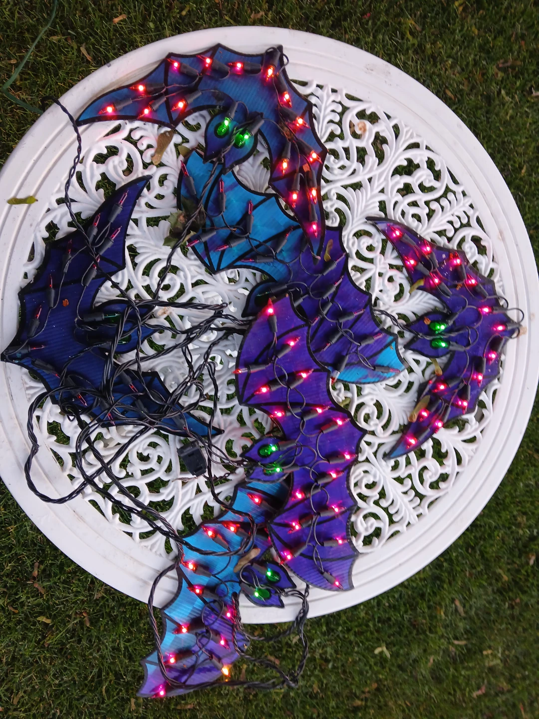 Lighted Bat Halloween Decorations