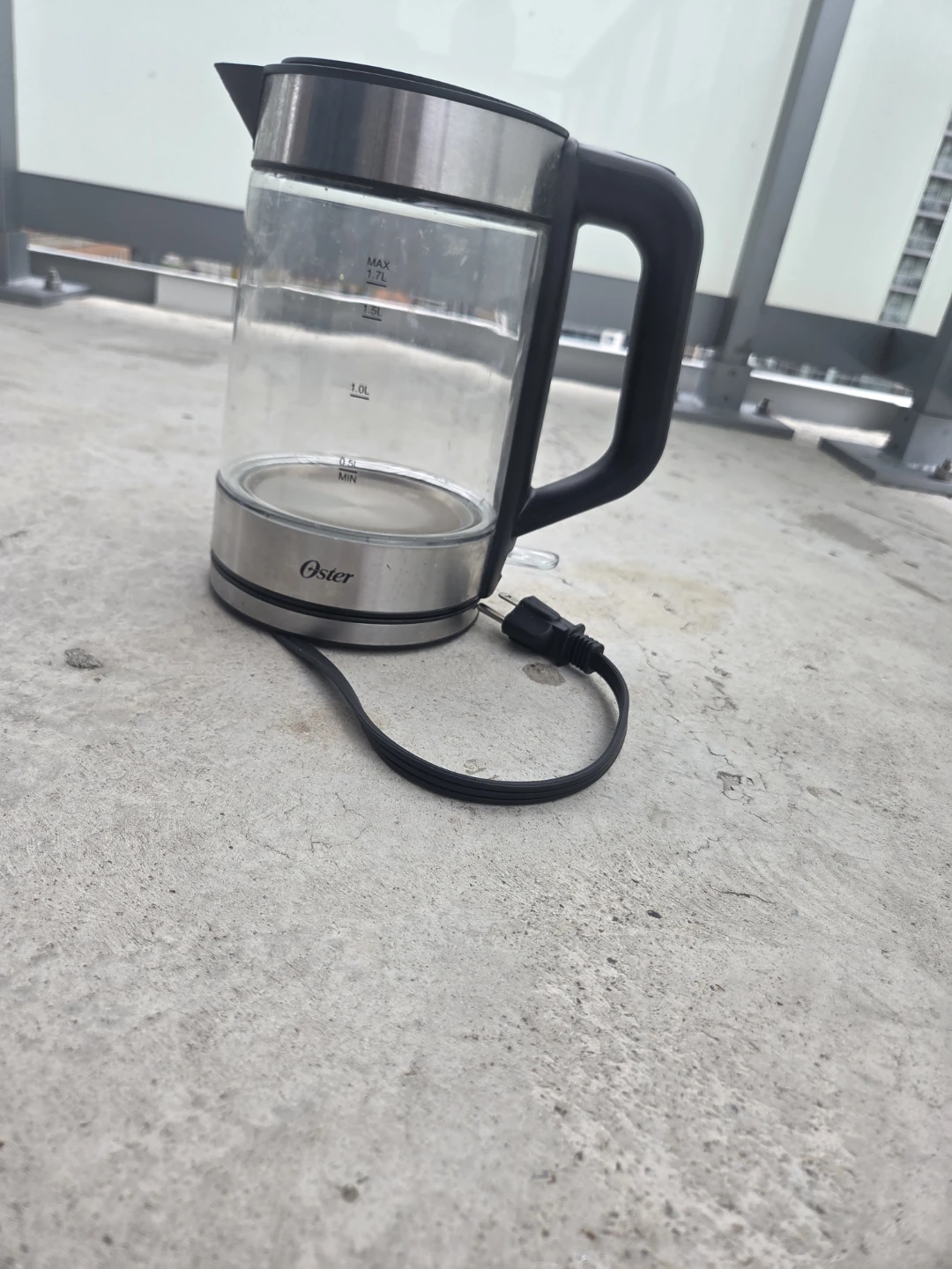 Oster 1.7L Glass Electric Kettle