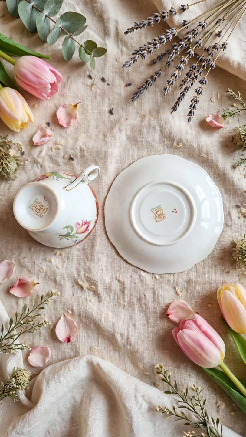 Royal Albert Bell China Tea Cup and Saucer - photo 4