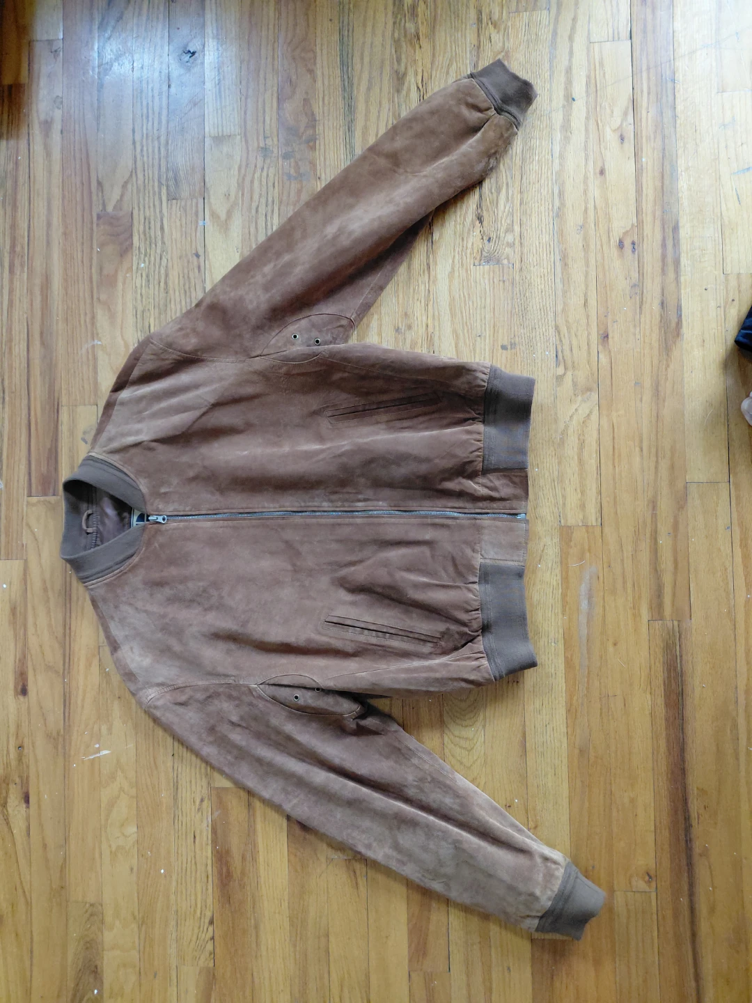 Essebi Leather Bomber Jacket - photo 3