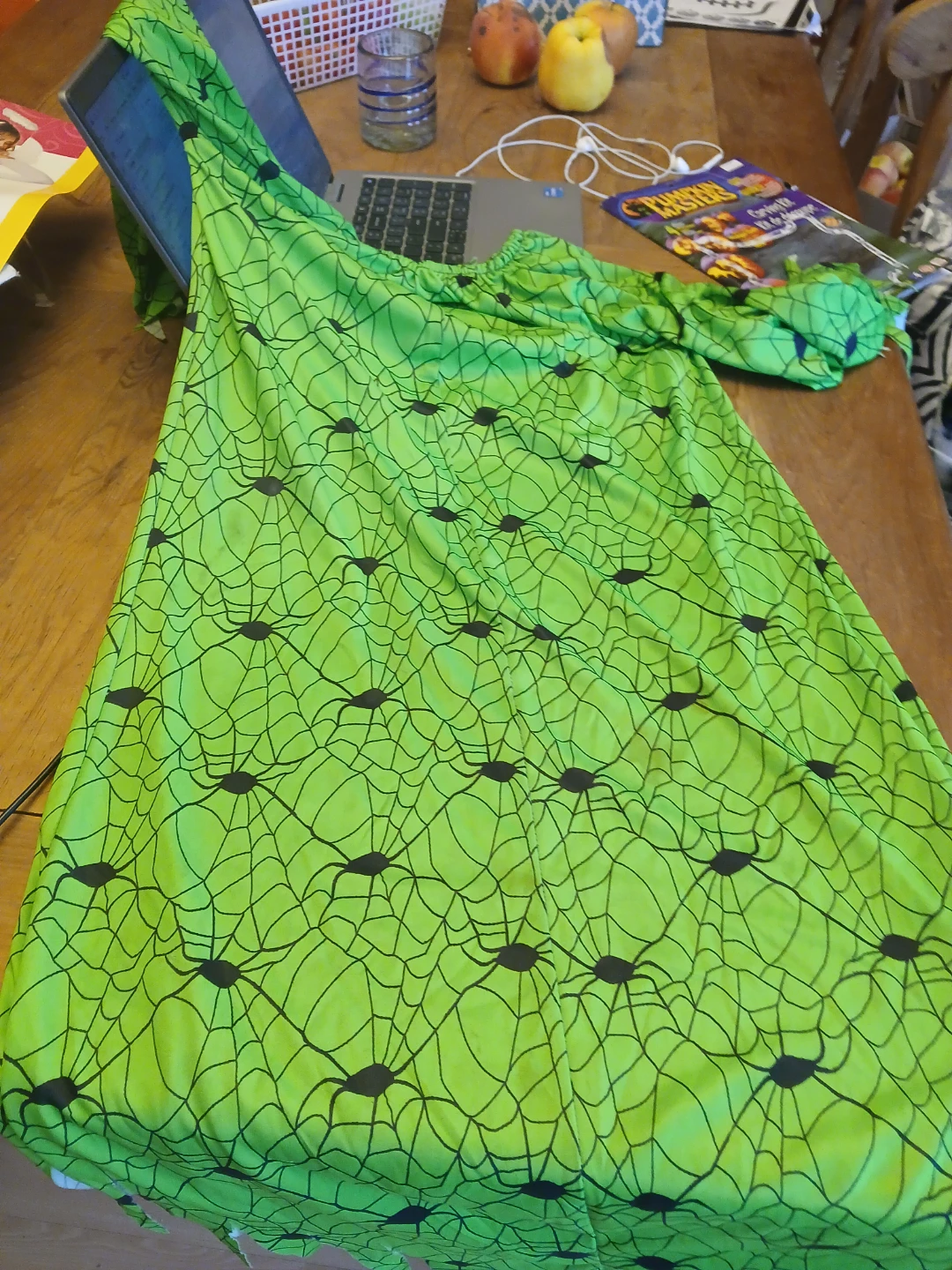 Halloween Costume Capes - Spider and orange/ black