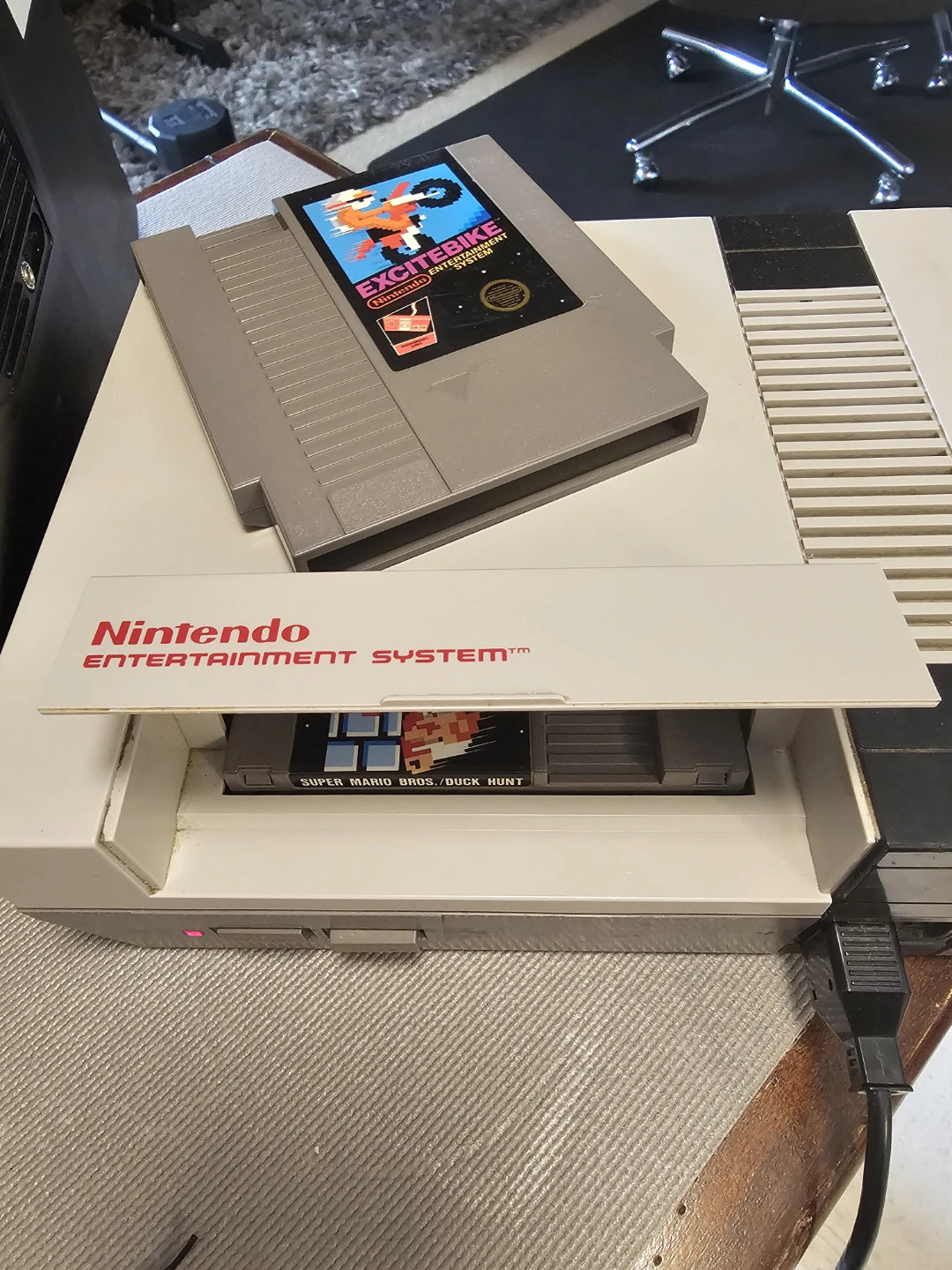 Nintendo Entertainment System with Sansui TV and Games - photo 2