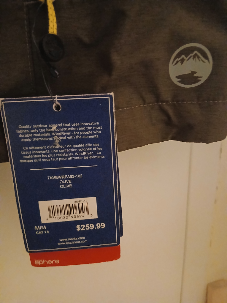 WindRiver 3-in-1 Jacket, Olive, Size Medium - photo 2