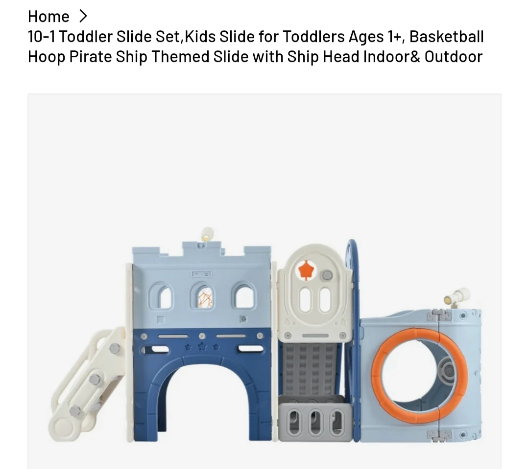10-1 TODDLER SLIDE SET - photo 3
