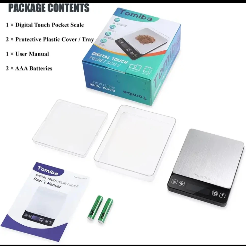 Tomiba Digital Touch Pocket Scale - photo 3