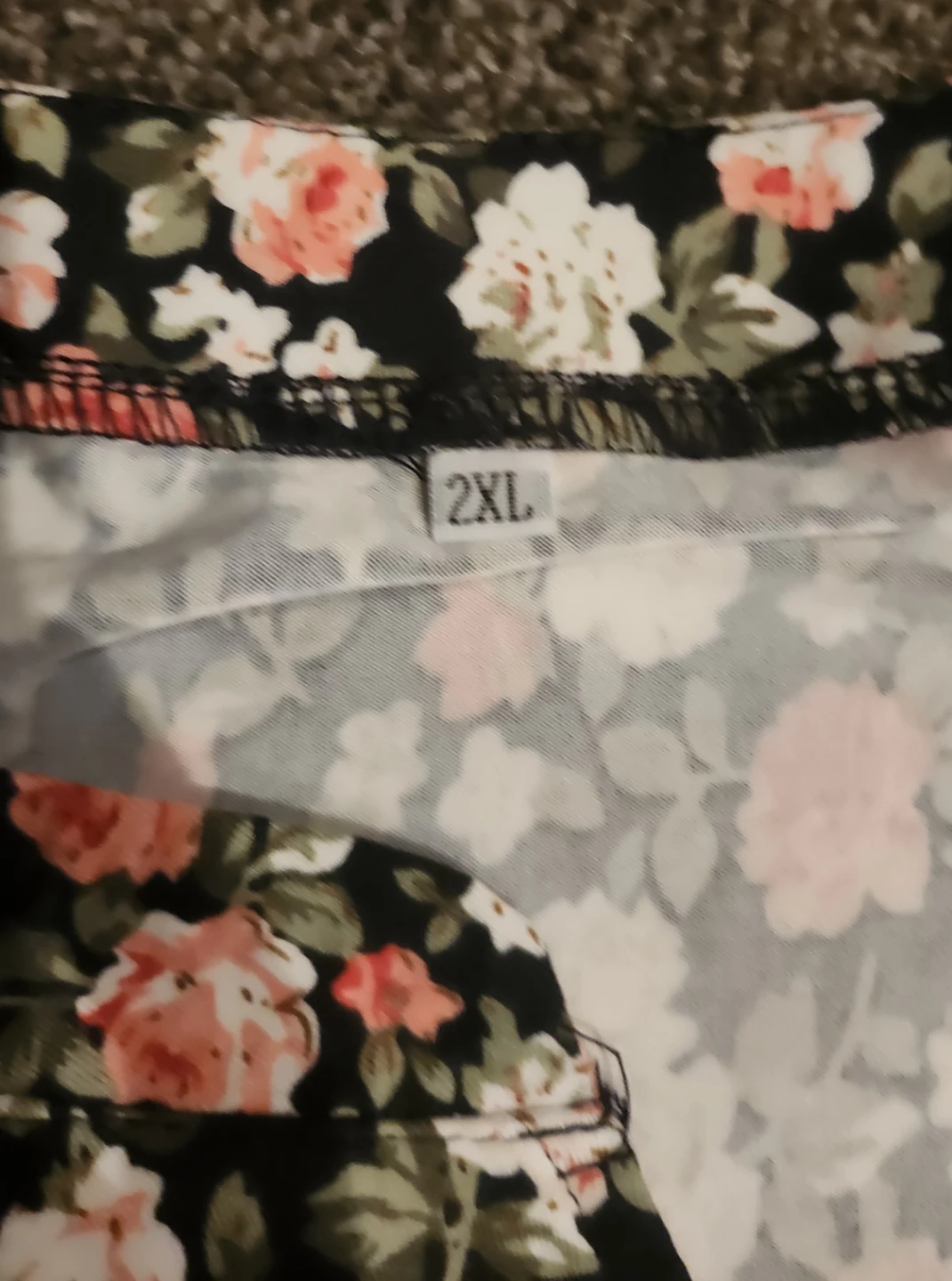 Floral print blouse size 2XL - photo 2