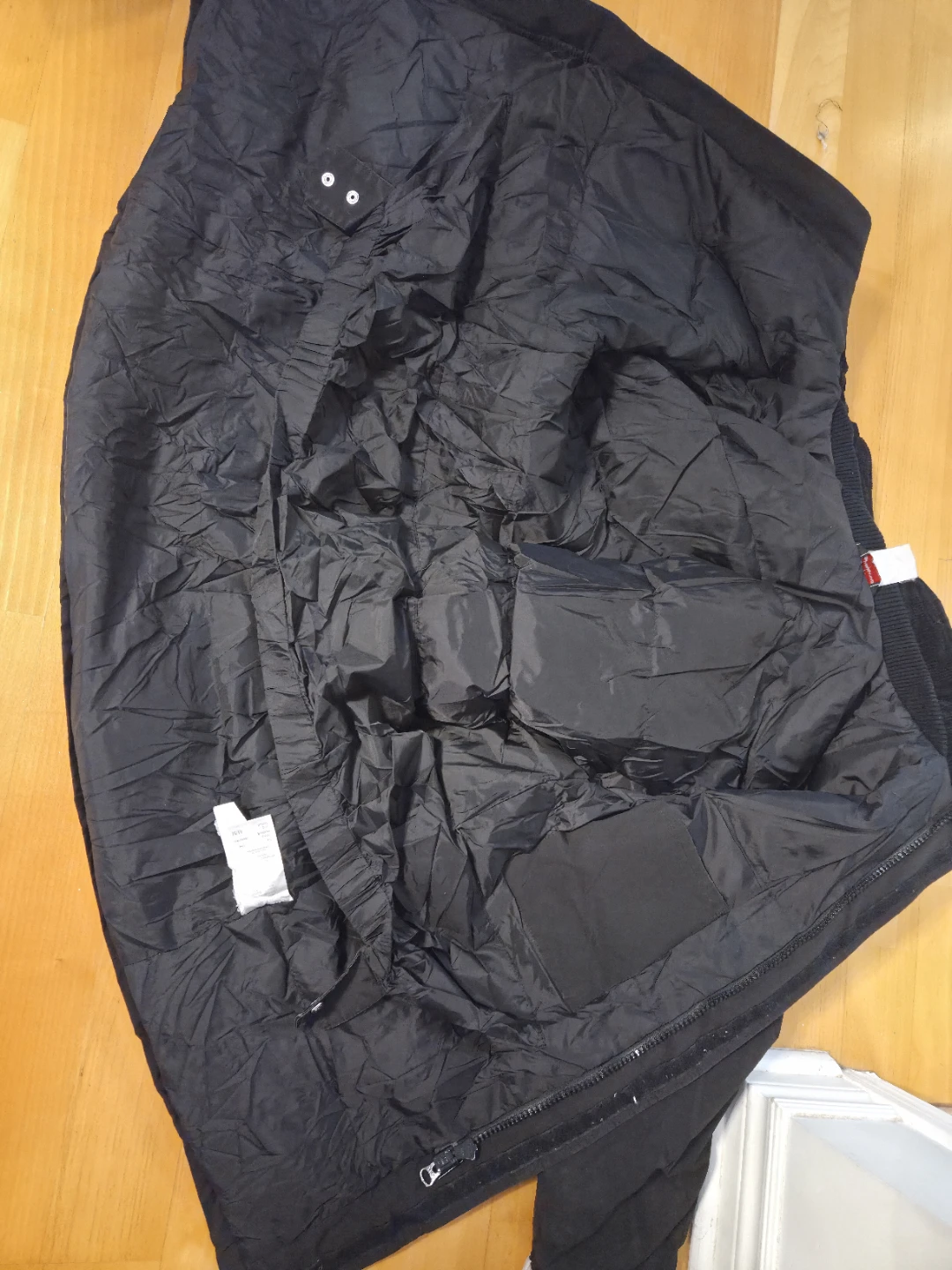 Black winter work parka - photo 2