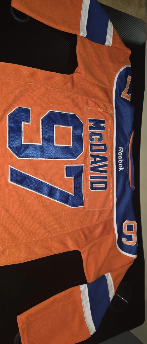 Reebok Edmonton Oilers McDavid Jersey Size 48 - photo 3