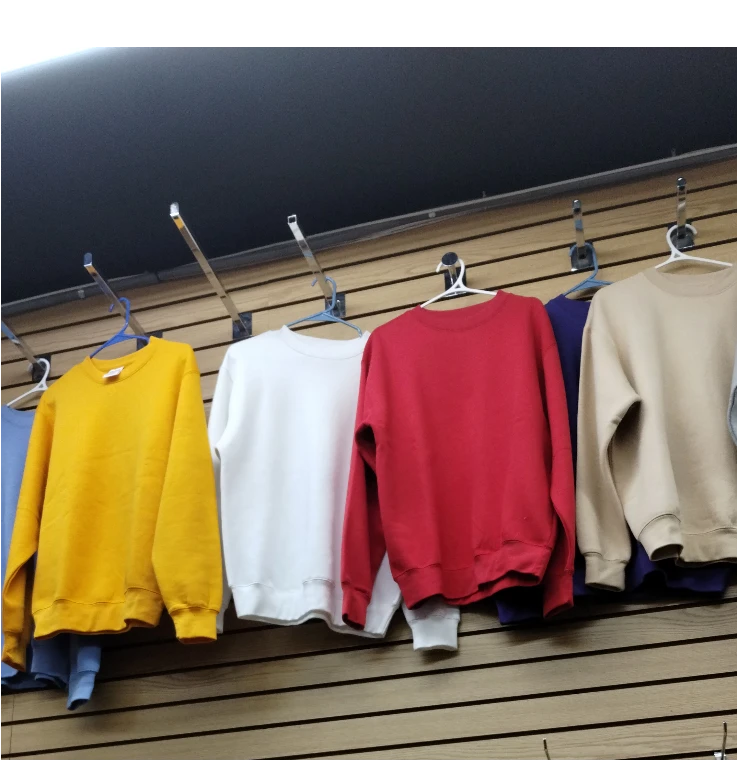 Solid Color Crewneck Sweatshirts