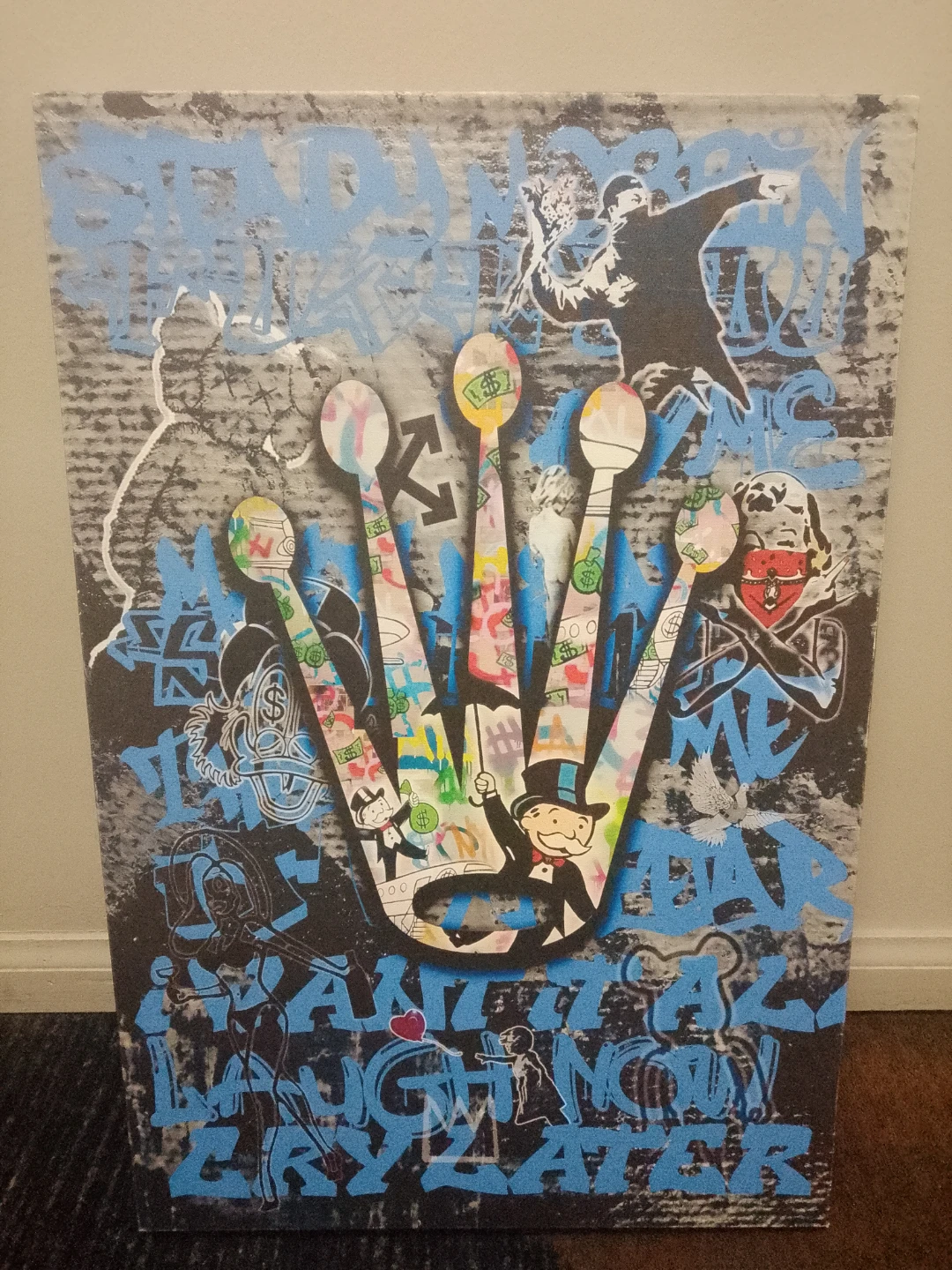Street Art Style Canvas Print