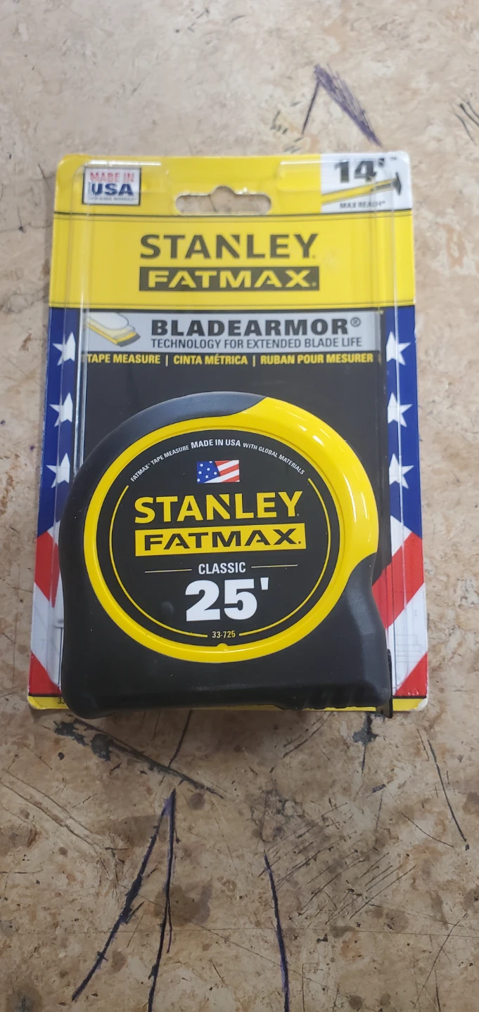 Stanley Fatmax Classic 25' Tape Measure
