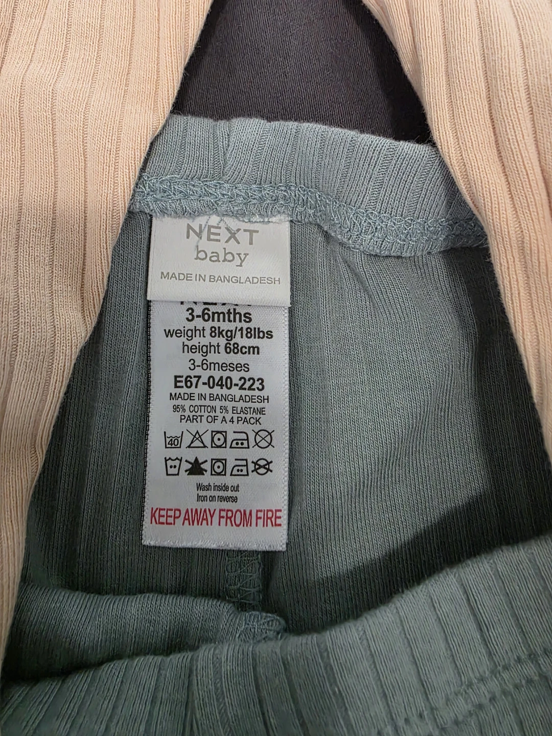 NEXT BABY  UK Leggings Bundle 3-6 Months - photo 2