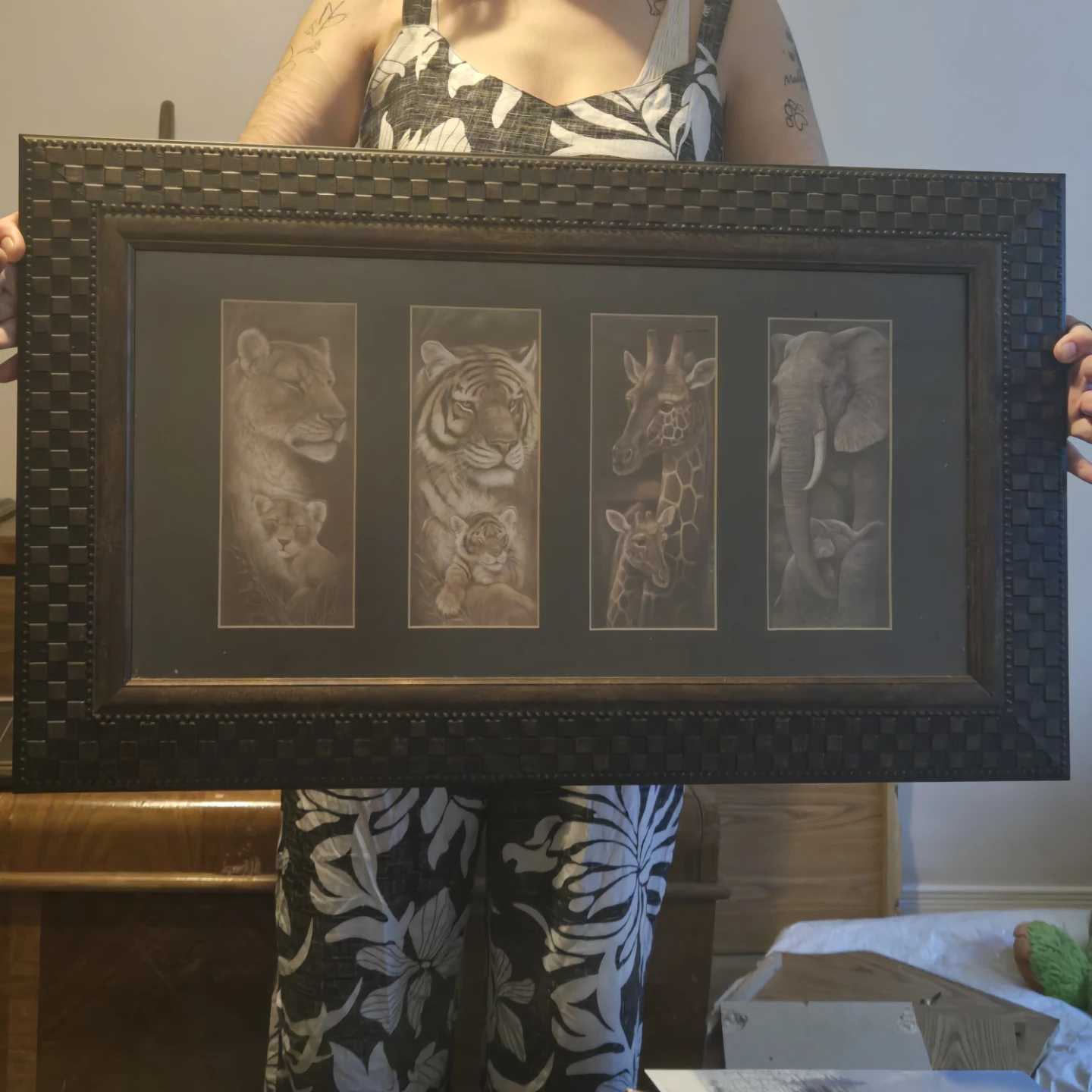 Wildlife Animal Art Framed Print