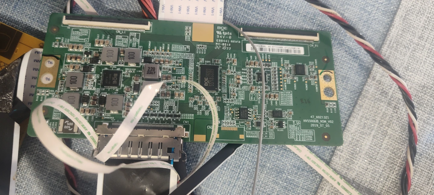 Replacement TV Main Board and Power Supply Components - photo 5