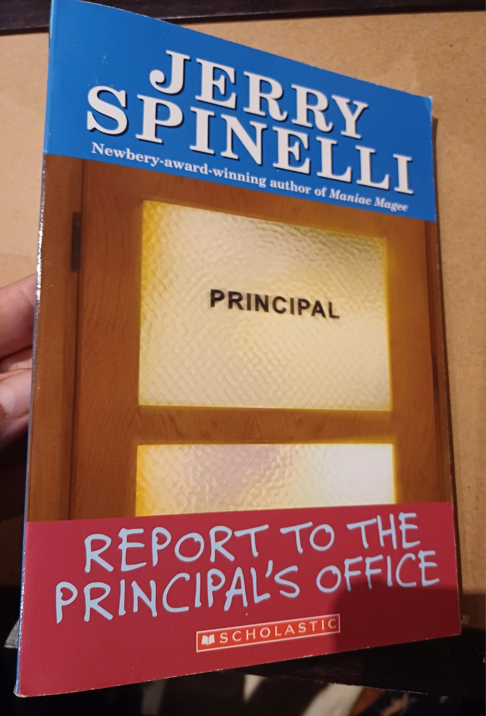 Report to the Principal's Office - book by Jerry Spinelli
