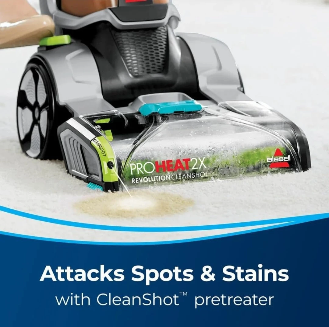 Bissell ProHeat 2X Revolution Cleanshot Carpet Cleaner - photo 3