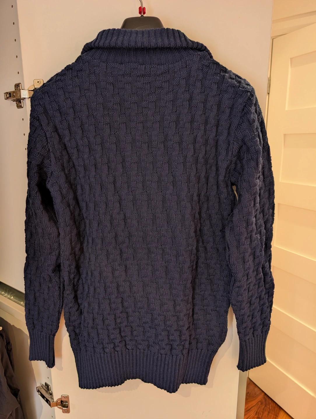 S.N.S. Herning Navy Wool Cardigan - photo 2