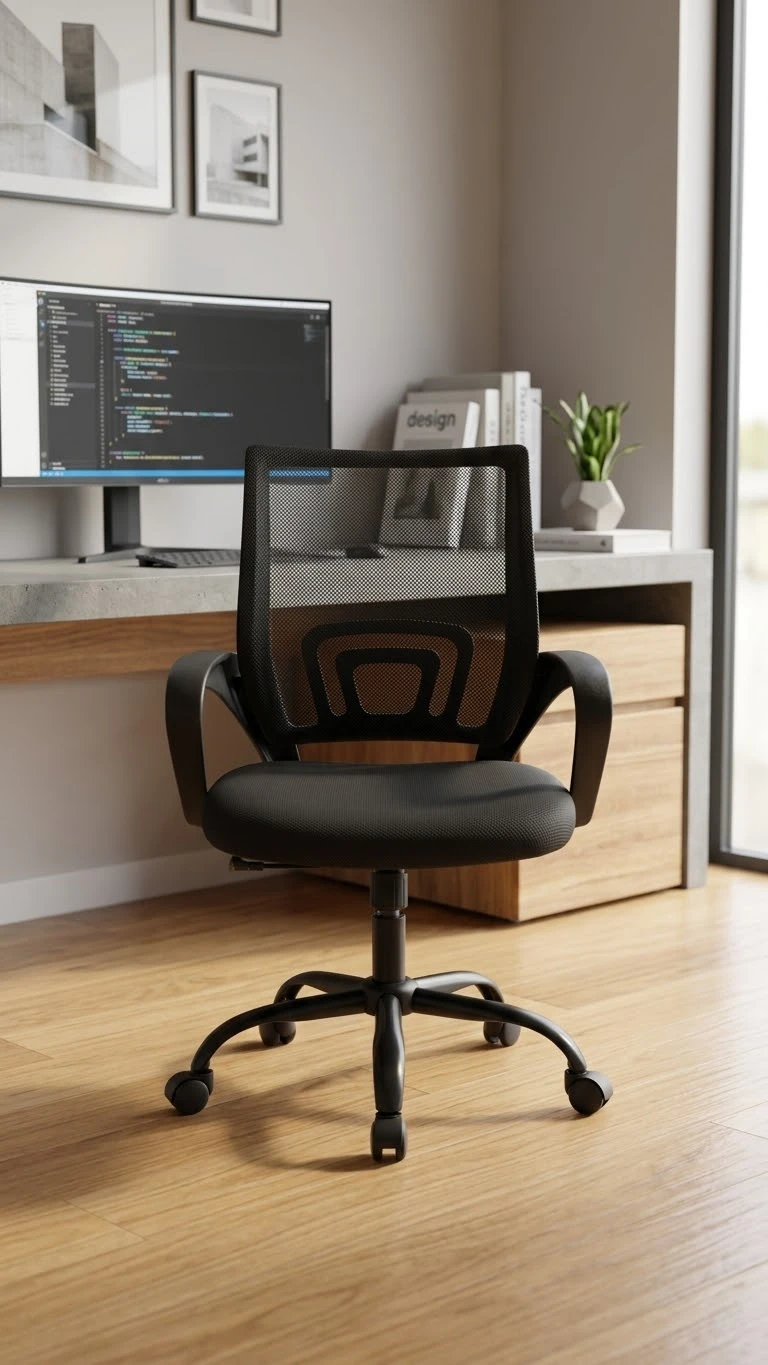 Black Mesh Office Chair