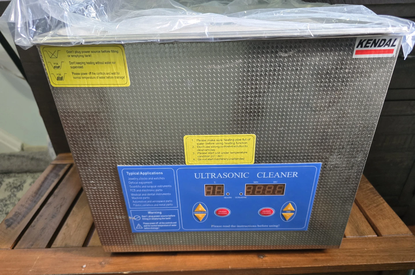 Kendal HB-S-612DHT Ultrasonic Cleaner - photo 2